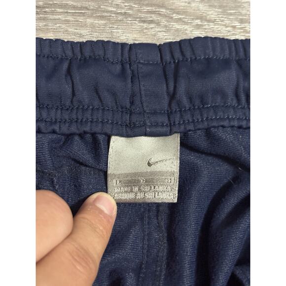 Vintage Nike Silver Tab Navy Striped Sweatpants Track Pants Y2K - Men’s Large - Picture 4 of 12